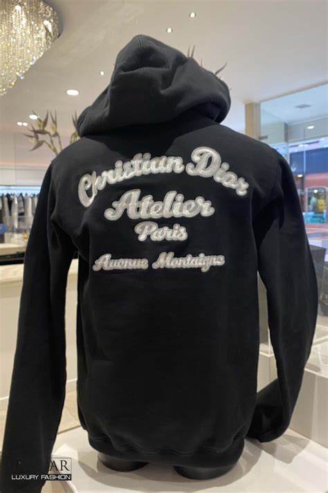 men's christian dior hoodie|christian dior atelier hoodie.